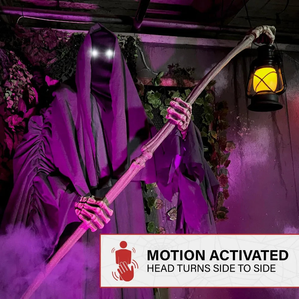 Motion-Activated 6-Ft.Tall Ghostly Guide - Eclectic Goods Galore