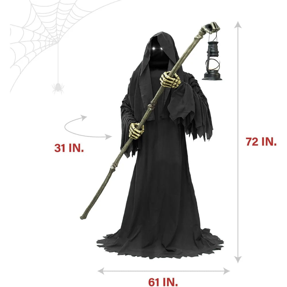 Motion-Activated 6-Ft.Tall Ghostly Guide - Eclectic Goods Galore