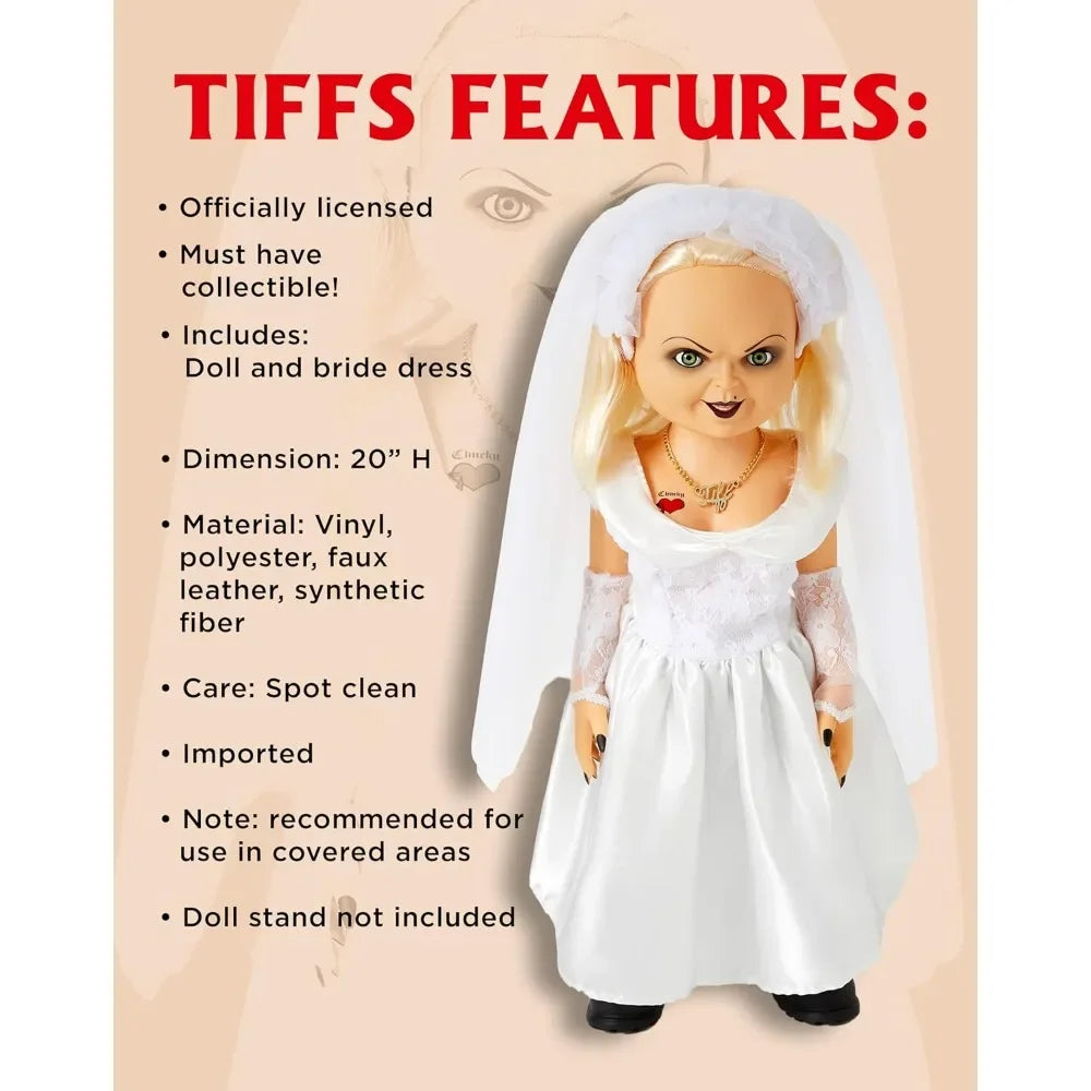 Spirit Halloween Bride of Chucky Tiffany Doll ,Halloween，Dolls & Accessories, Spirit Halloween Bride of Chucky Tiffany Doll - Eclectic Goods Galore